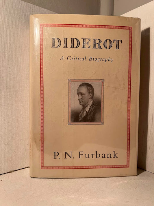 Diderot - A Critical Biography by P.N. Furbank