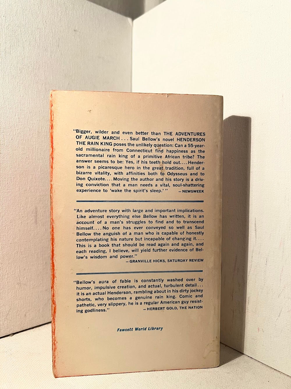Henderson the Rain King by Saul Bellow