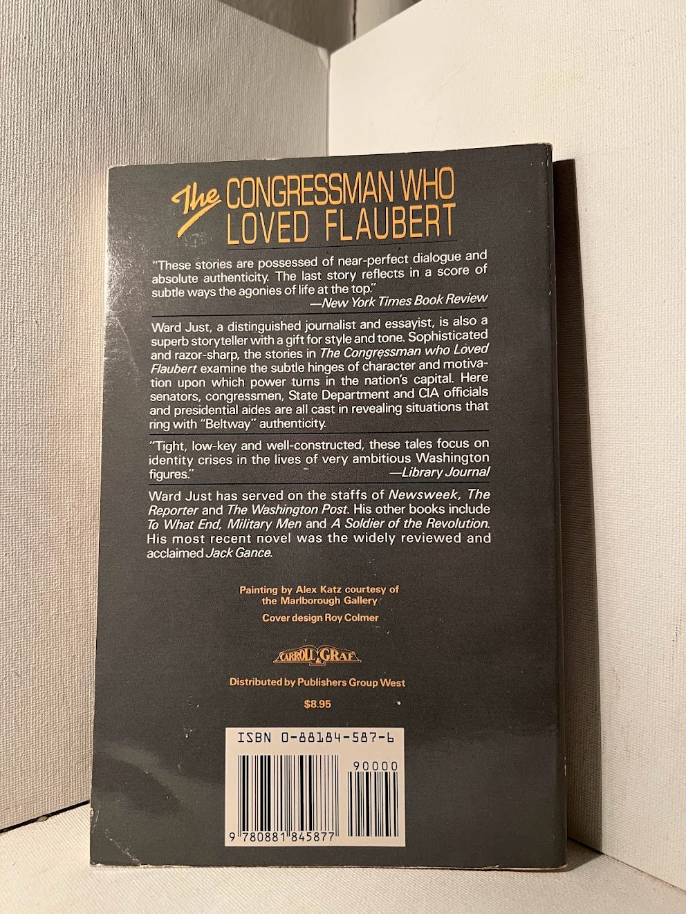 The Congressman who Loved Flaubert by Ward Just