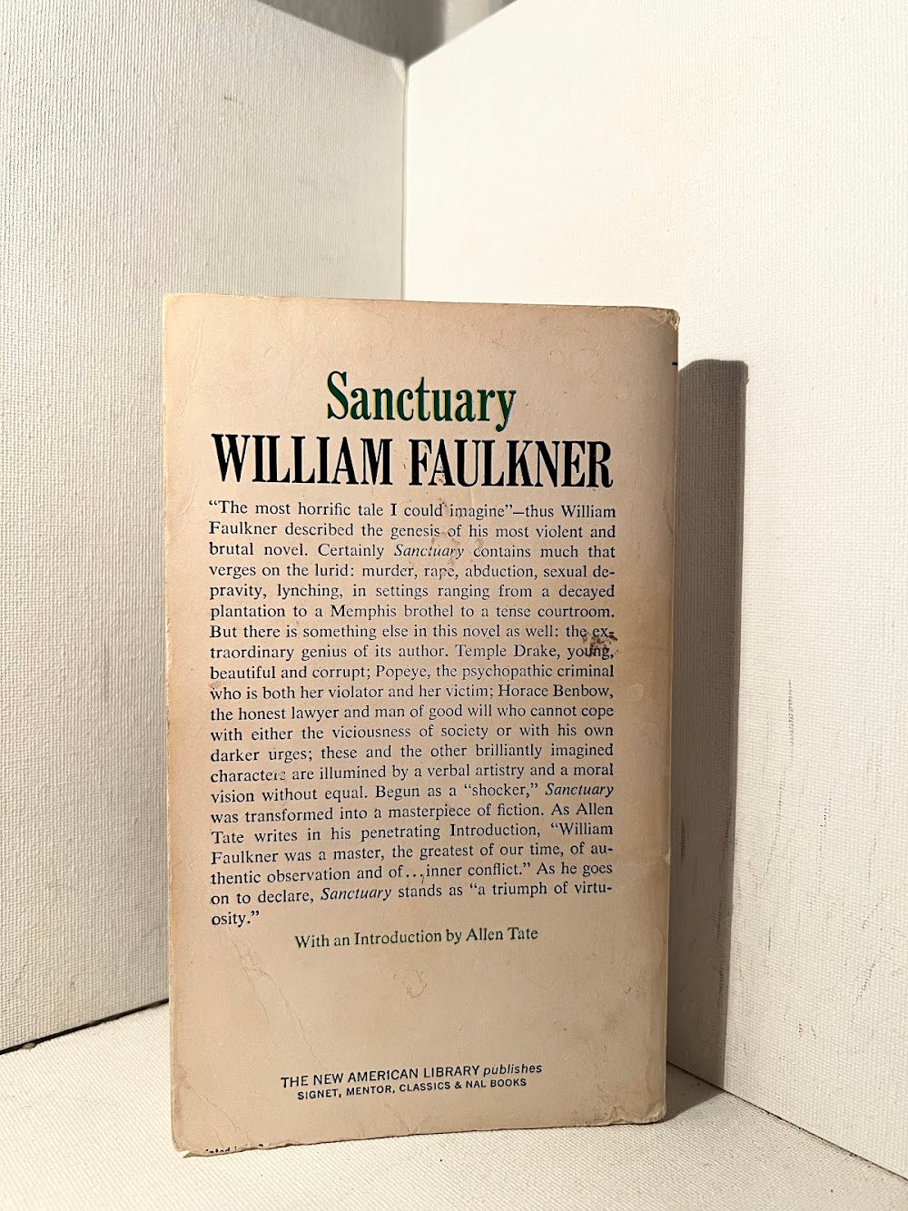 Sanctuary by William Faulkner