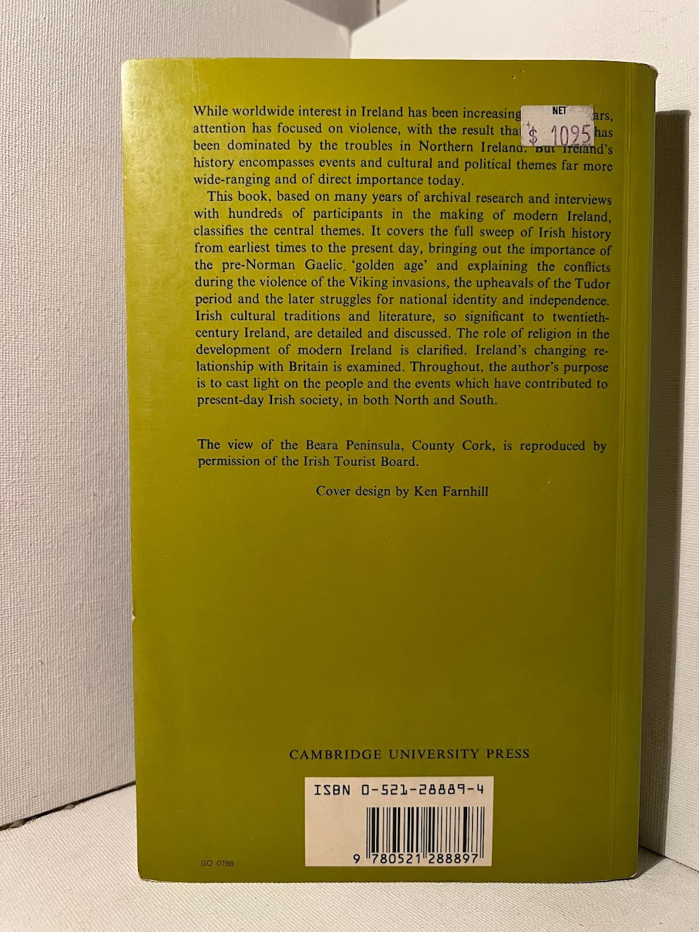 A Short History of Ireland by John O'Beirne Ranelagh