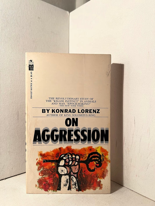 On Aggression by Konrad Lorenz