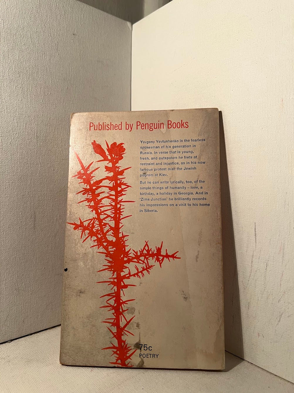 Selected Poems by Yevtushenko