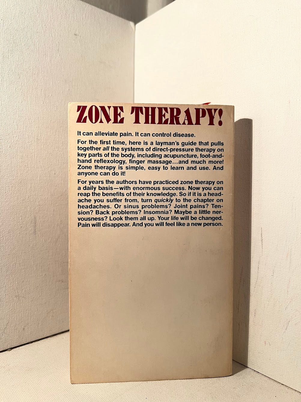 Zone Therapy by Anika Bergson and Vladimir Tuchak