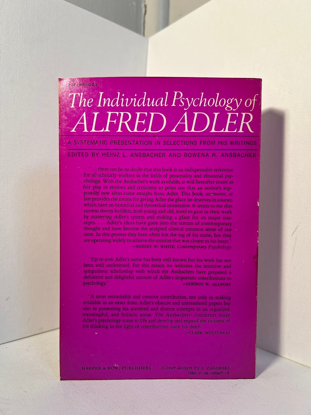 The Individual Psychology of Alfred Adler