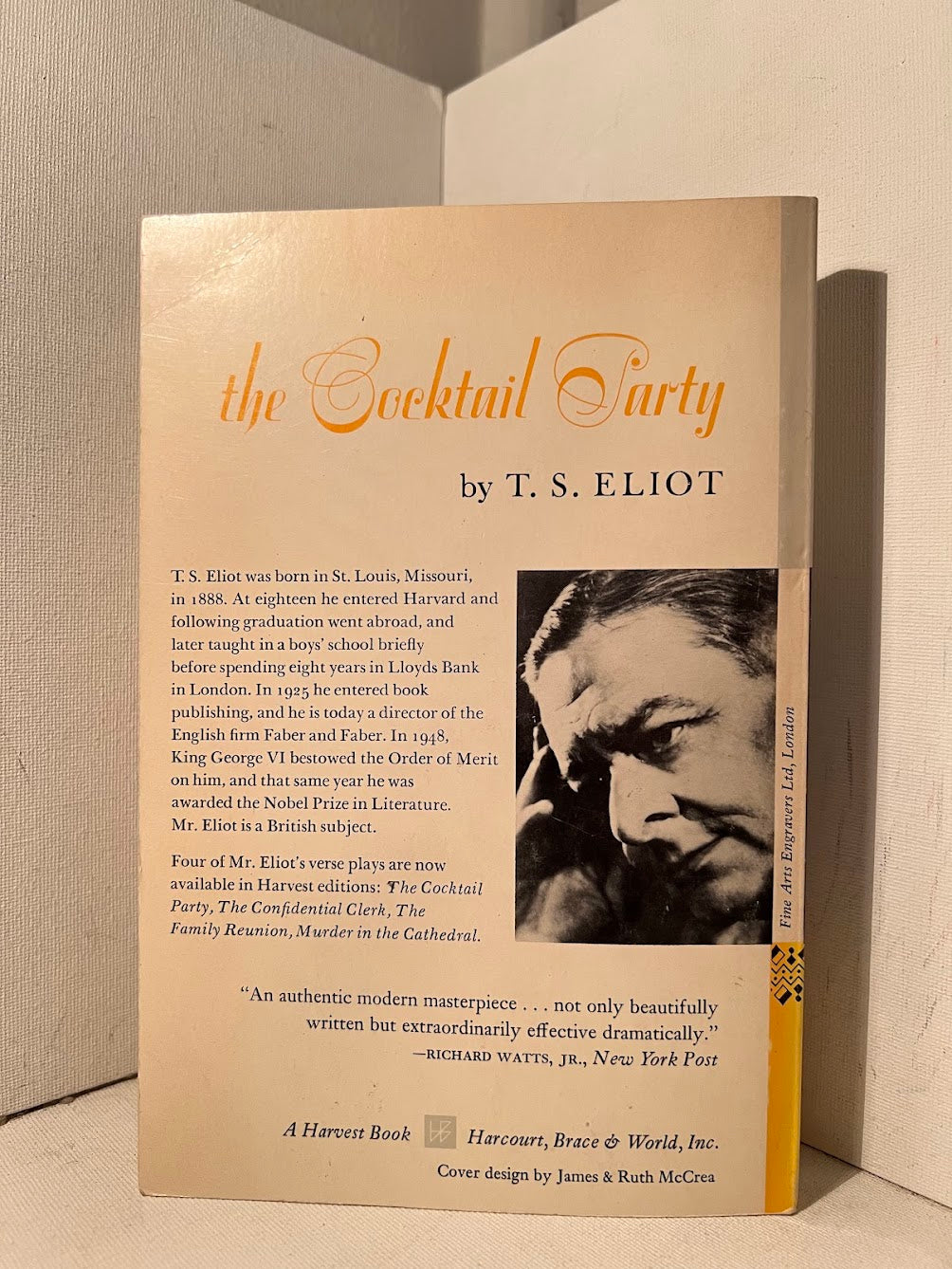 The Cocktail Party by T.S. Eliot