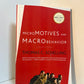 Micro Motives and Macro Behavior by Thomas C. Schelling