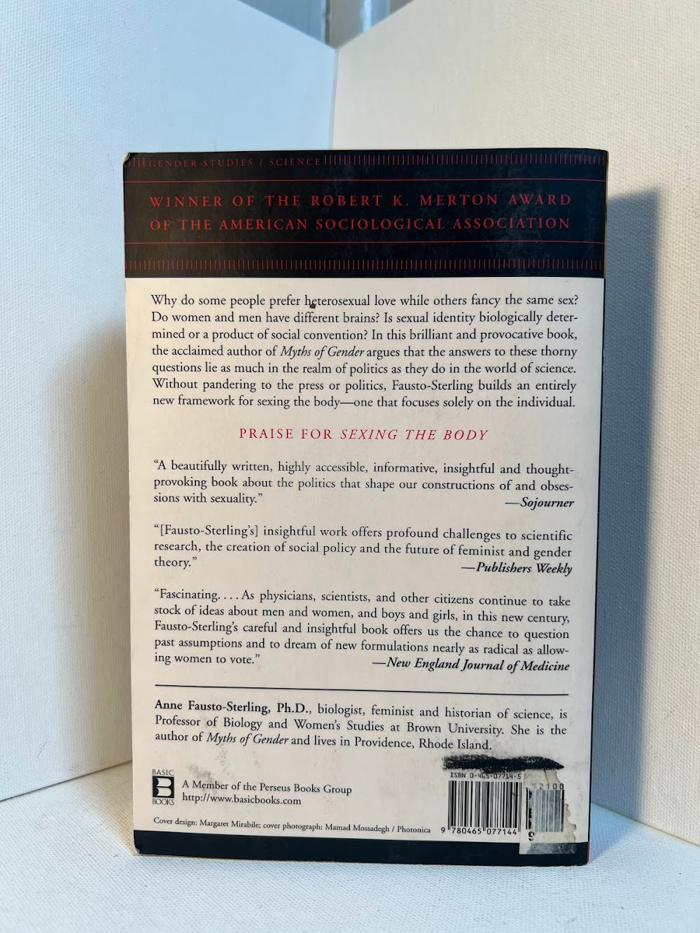 Sexing the Body - Gender Politics and the Construction of Sexuality by Anne Fausto-Sterling