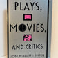 Plays, Movies, and Critics edited by Jody McAuliffe