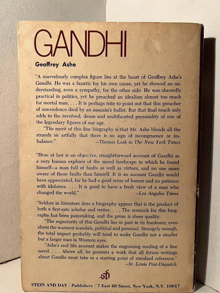 Gandhi by Geoffrey Ashe