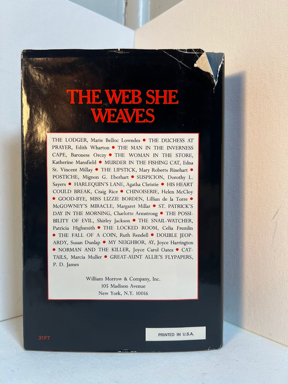 The Web She Weaves edited by Marcia Muller & Bill Pronzini