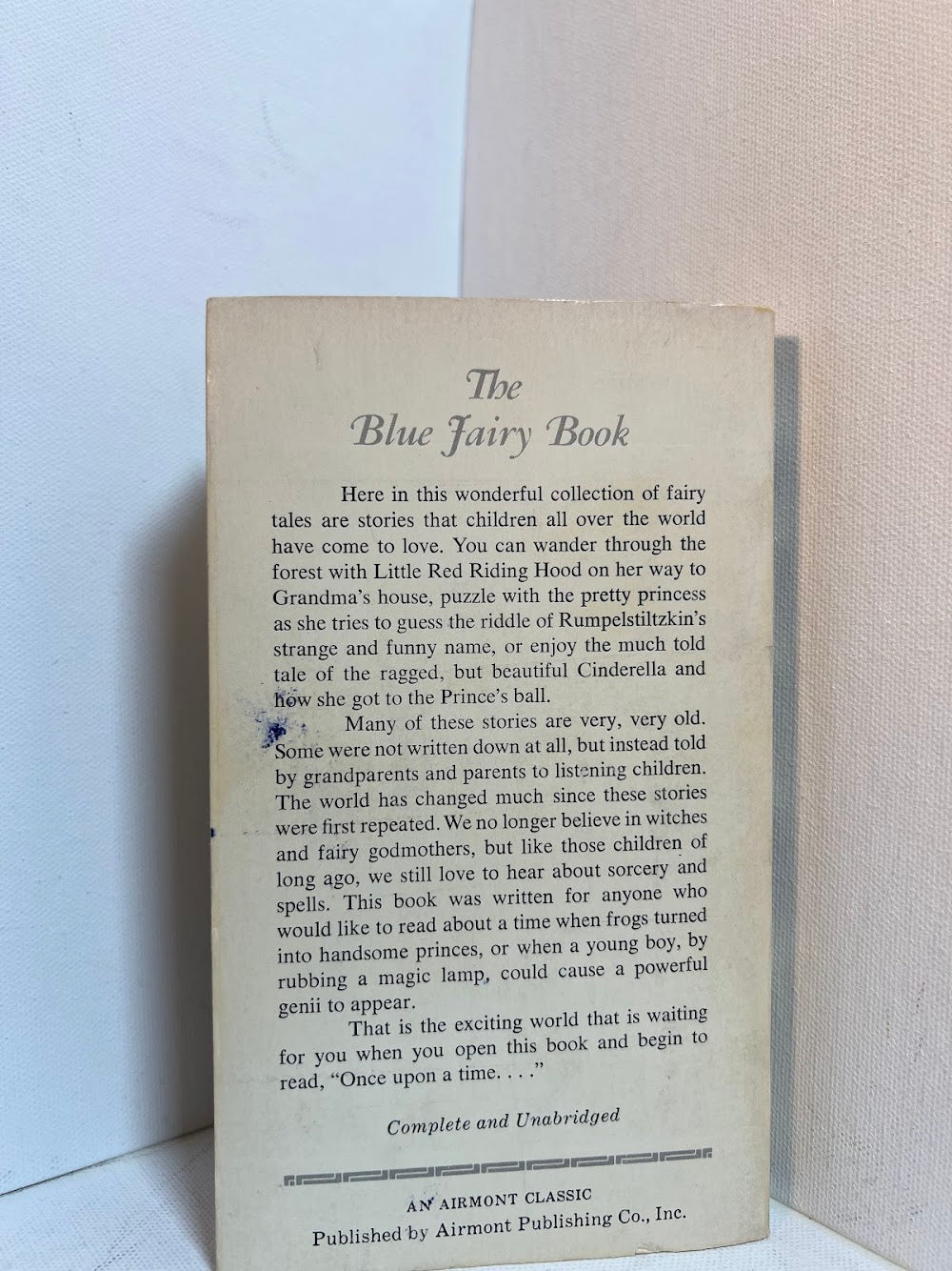 The Blue Fairy Book