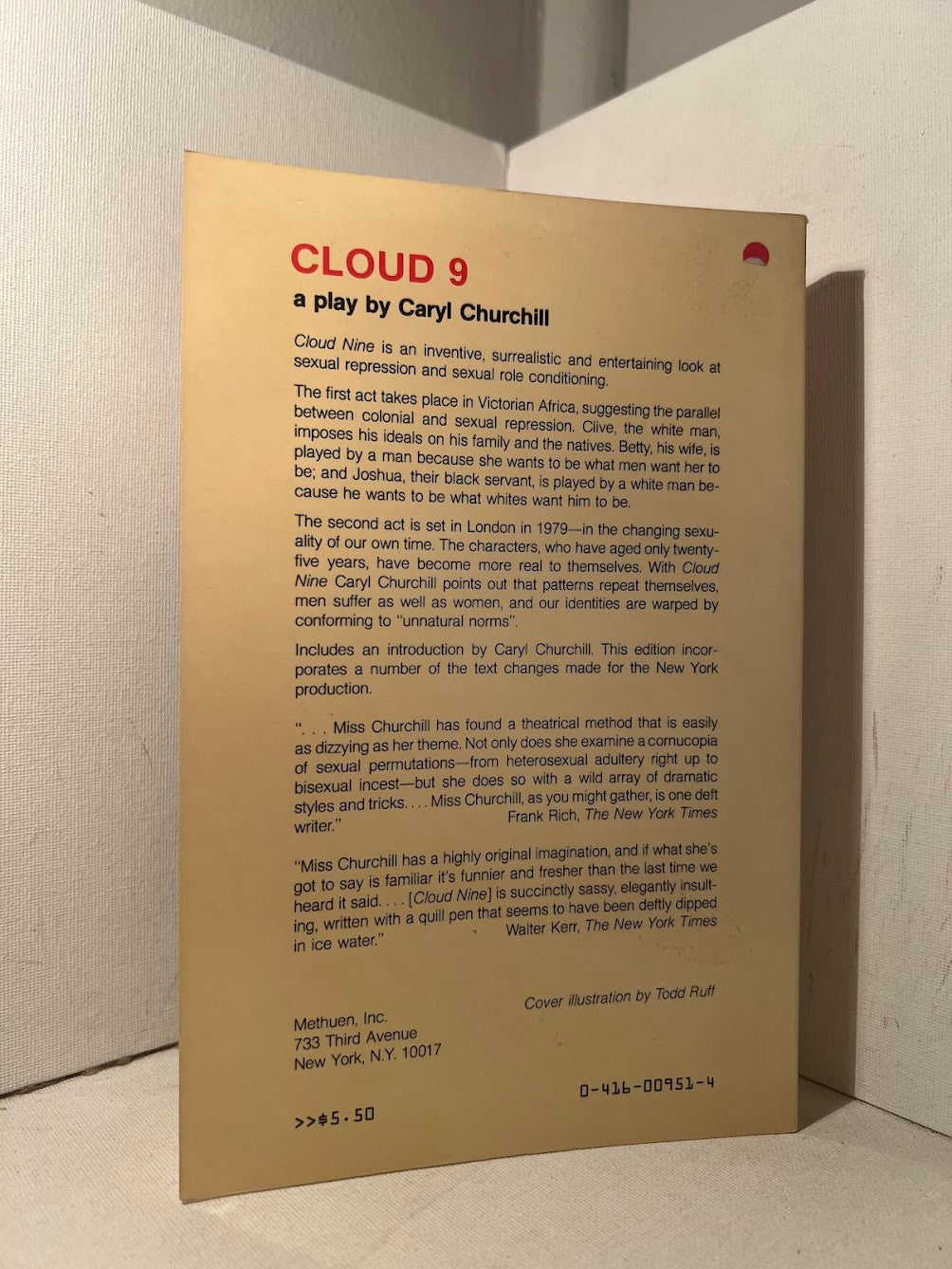 Cloud 9 by Caryl Churchill