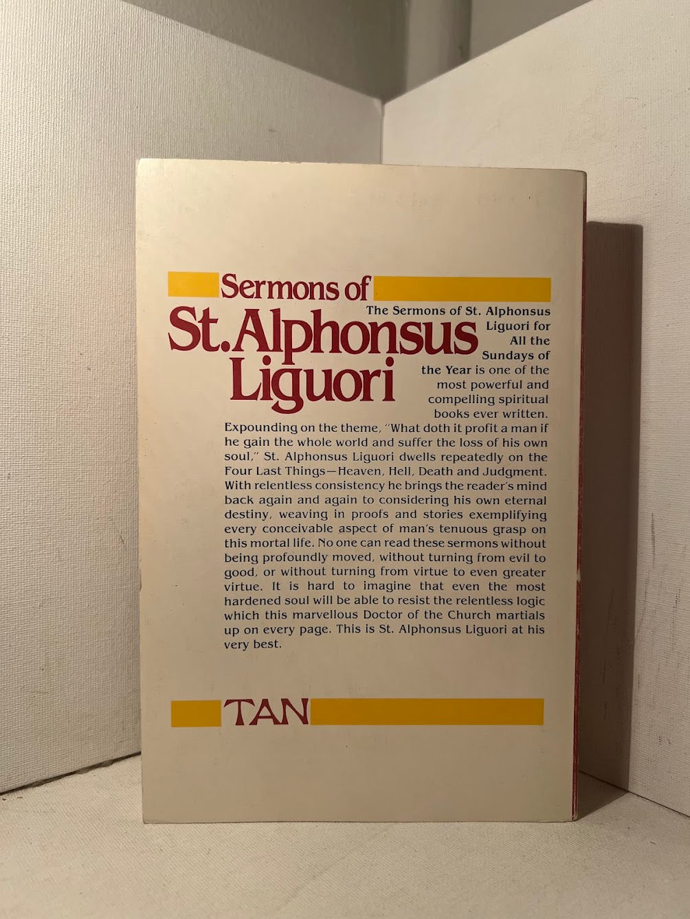 Sermons of St. Alphonsus Liguori