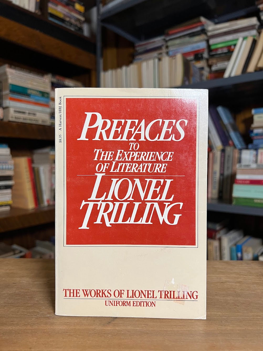 Prefaces to the Experience of Literature by Lionel Trilling