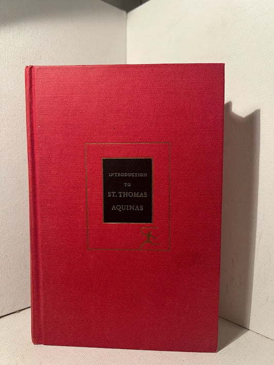 Introduction to St. Thomas Aquinas