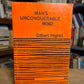 Man's Unconquerable Mind by Gilbert Highet