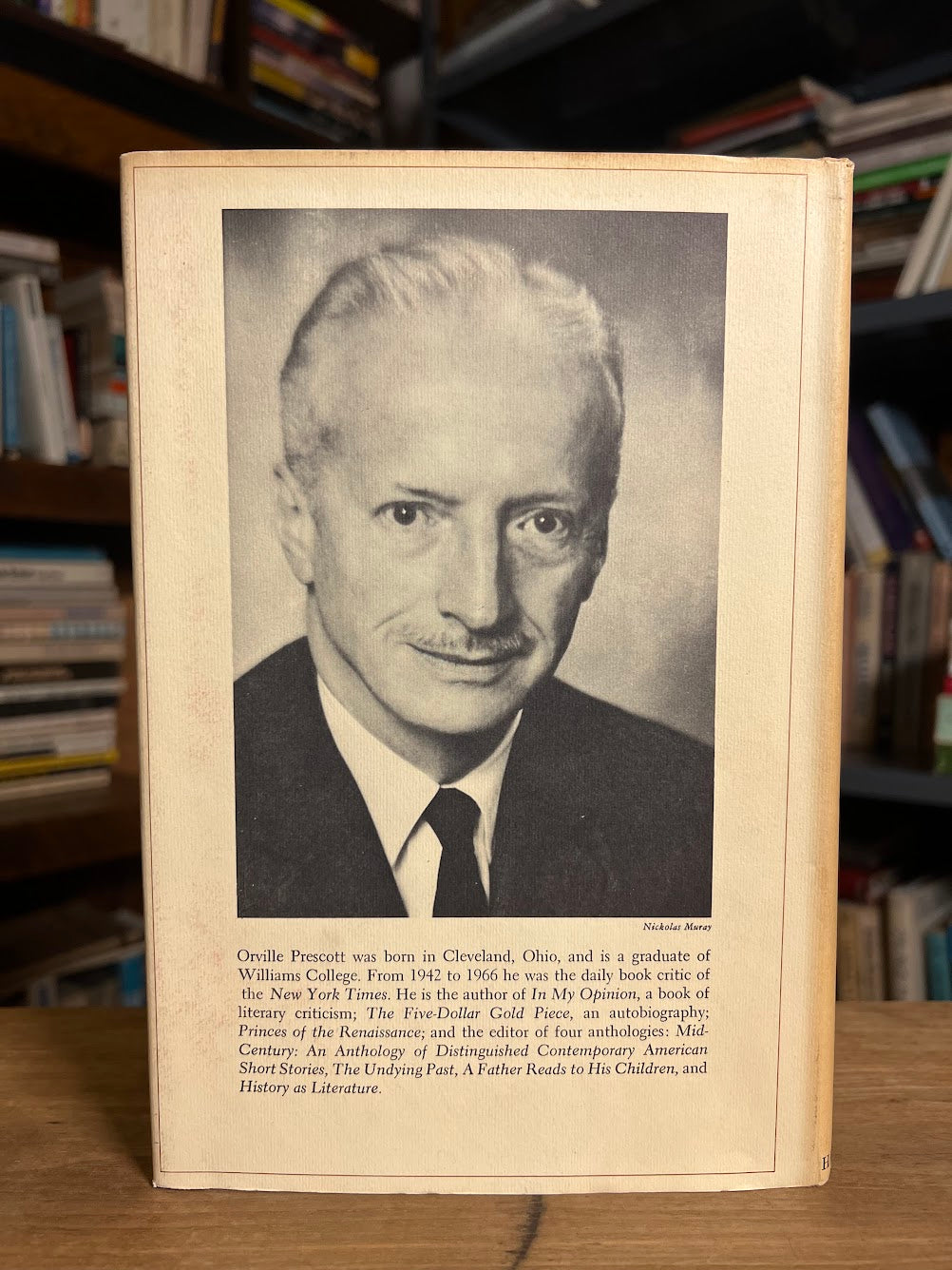 History as Literature edited by Orville Prescott