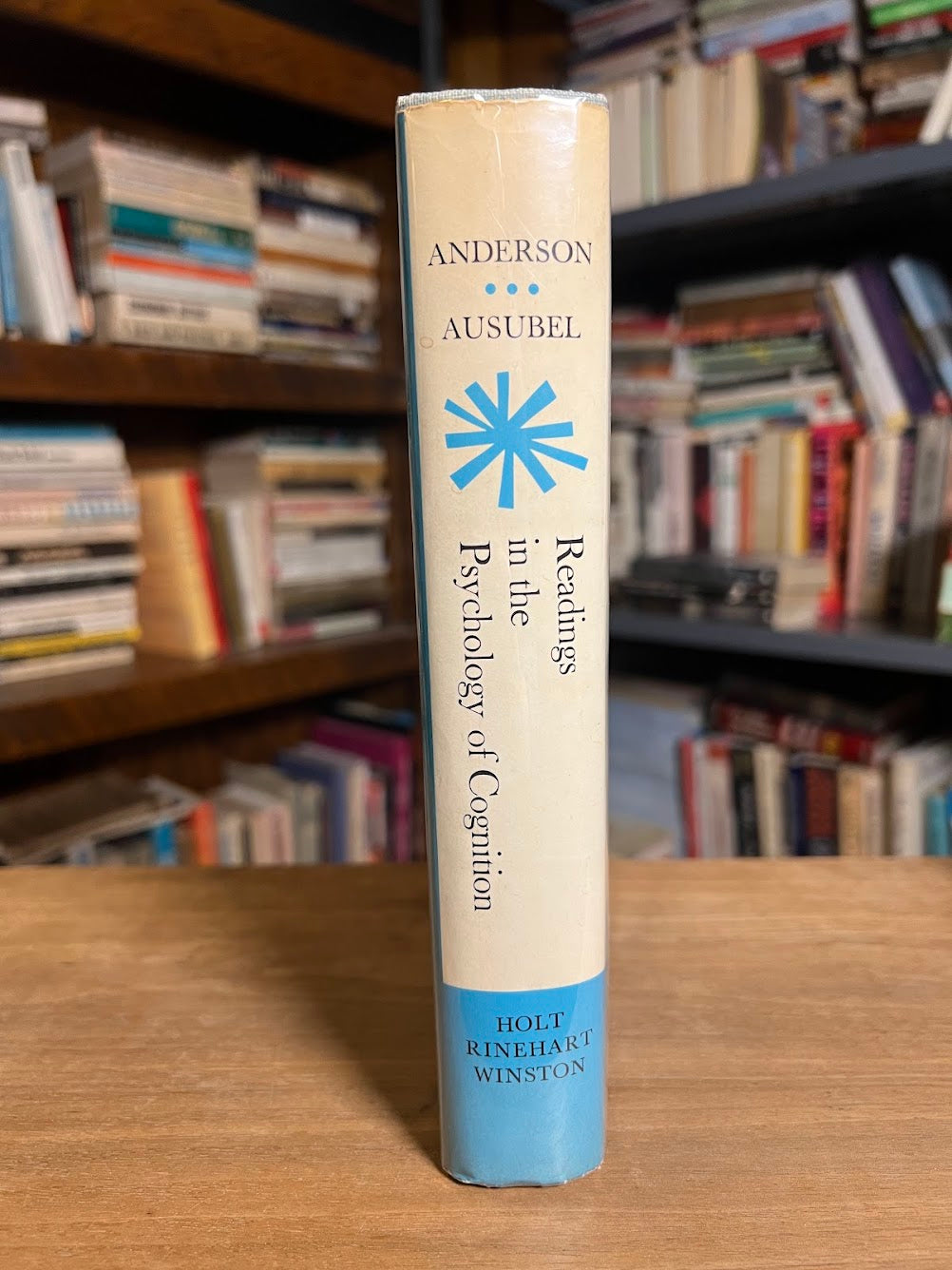 Readings in the Psychology of Cognition edited by Richard C. Anderson and David P. Ausubel