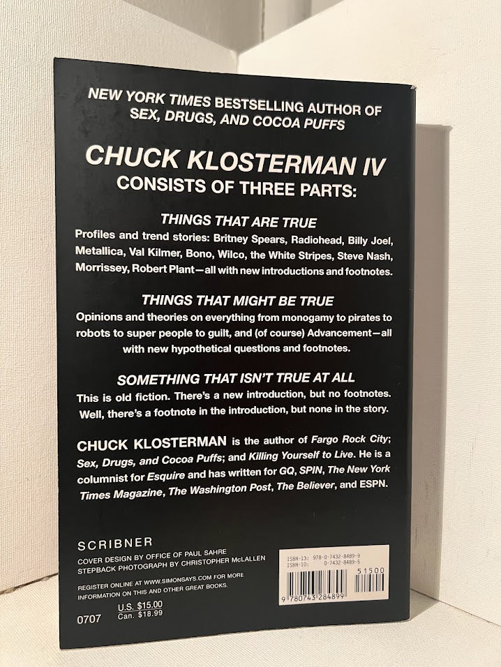 IV by Chuck Klosterman