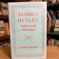 Aldous Huxley - Satire and Structure by Jerome Meckier