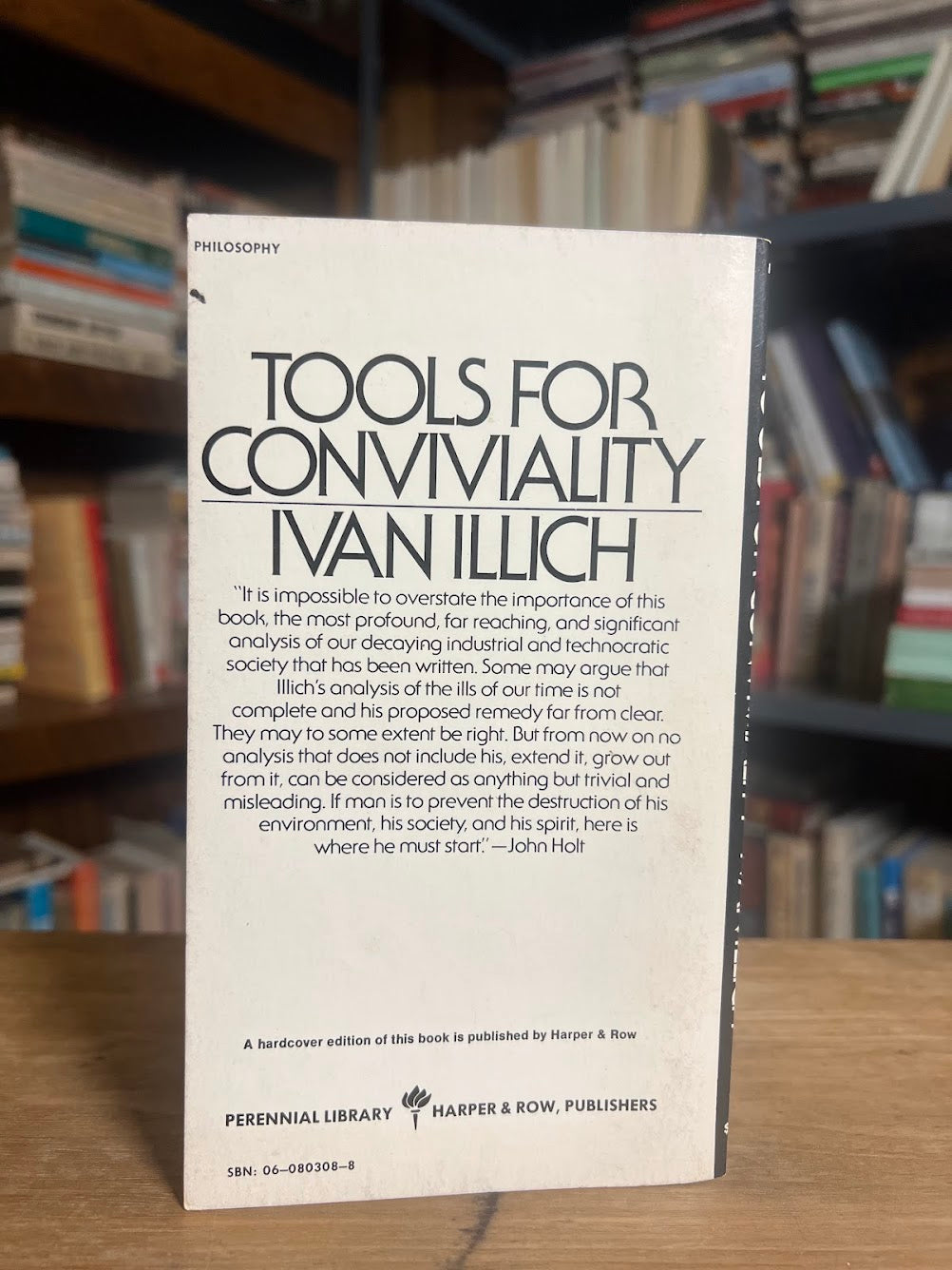 Tools for Conviviality by Ivan Illich