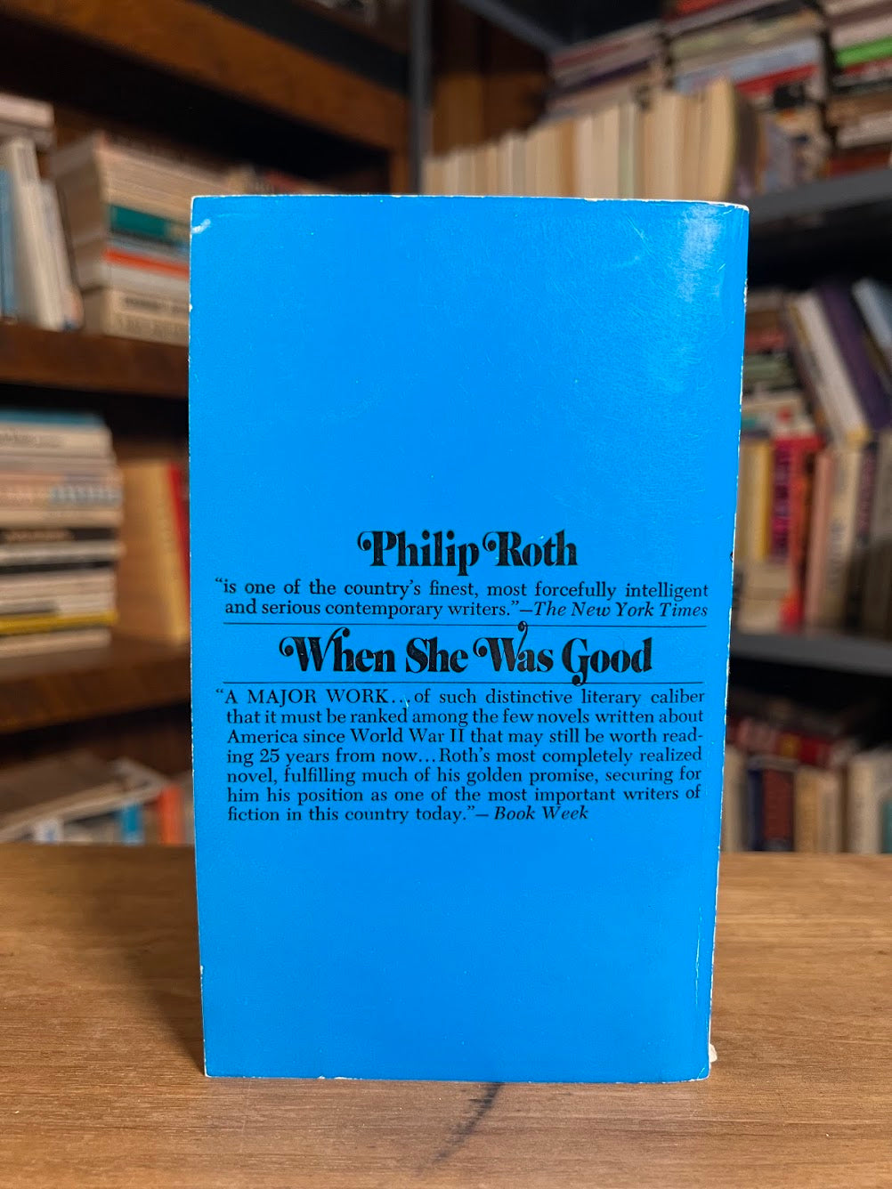 When She Was Good by Philip Roth