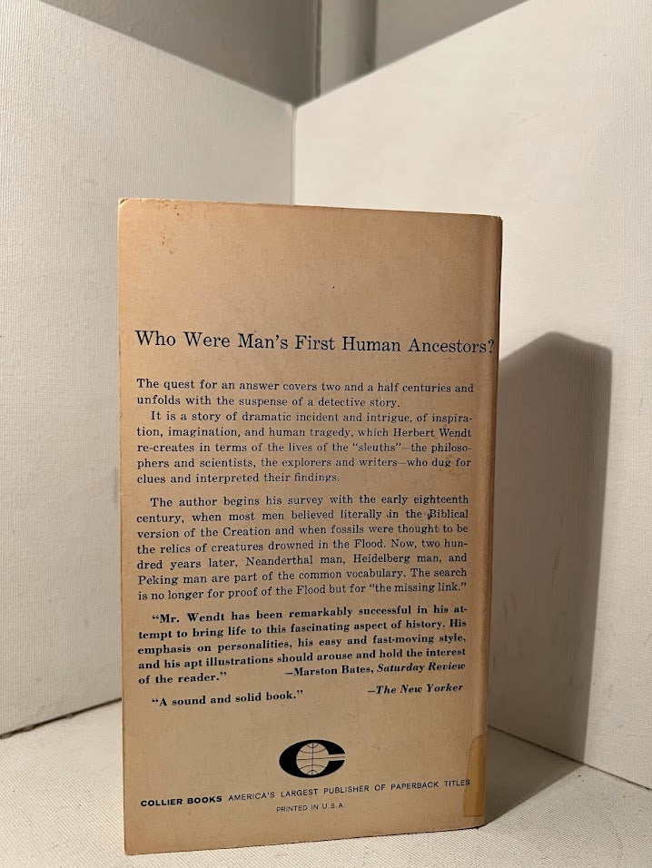 In Search of Adam by Herbert Wendt