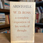 Aristotle -  A Complete Exposition of HIs Work & Thought by W..D. Ross
