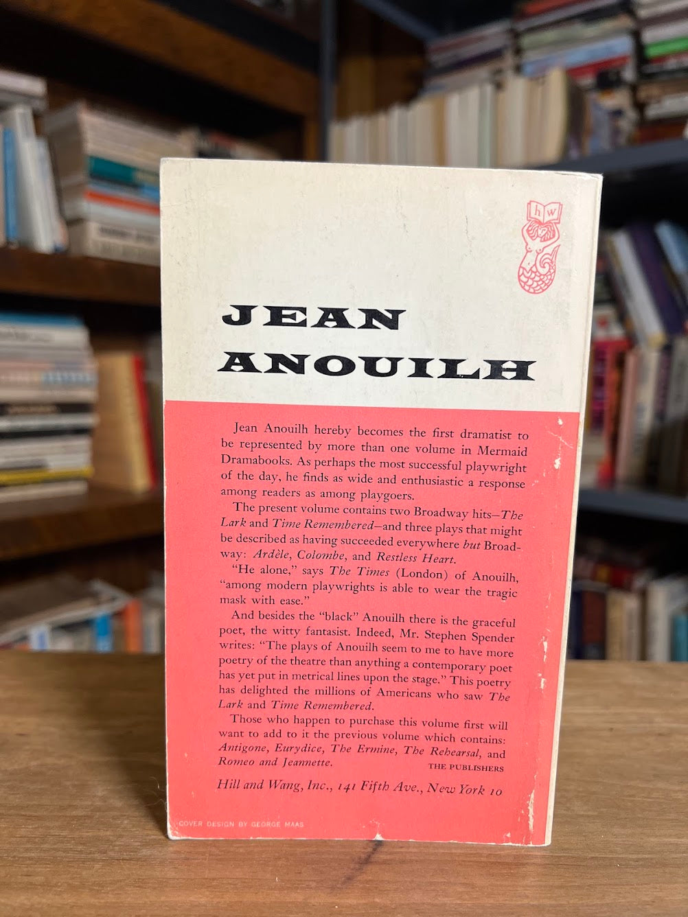 Five Plays Volume 2 by Jean Anouilh