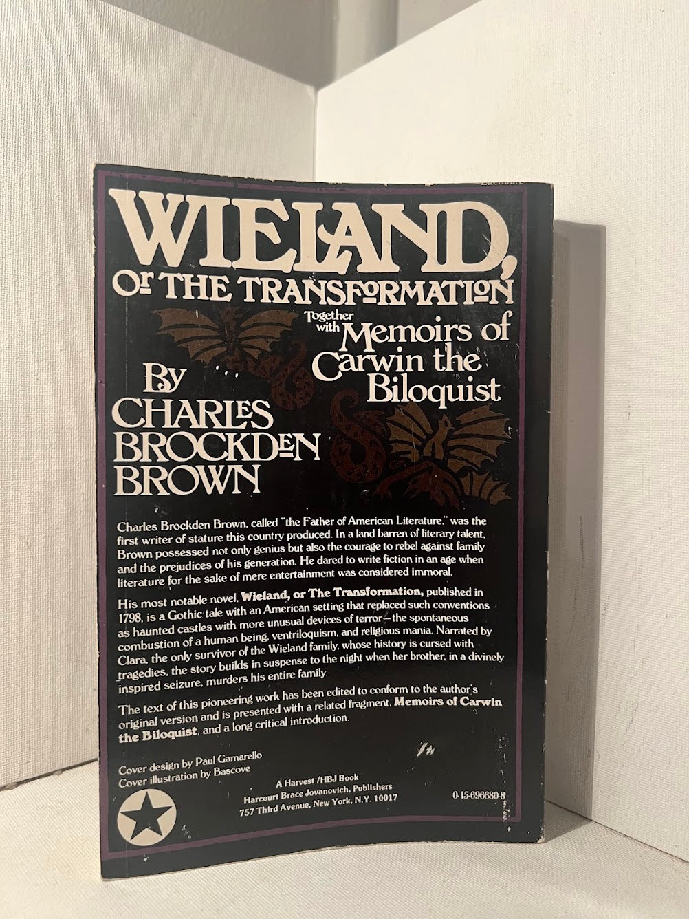 Wieland or the Transformation by Charles Brockden Brwon