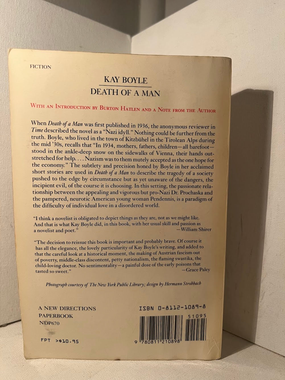 Death of a Man by Kay Boyle