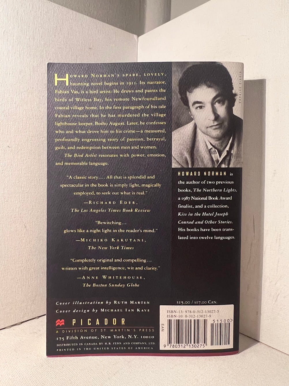 The Bird Artist by Howard Norman