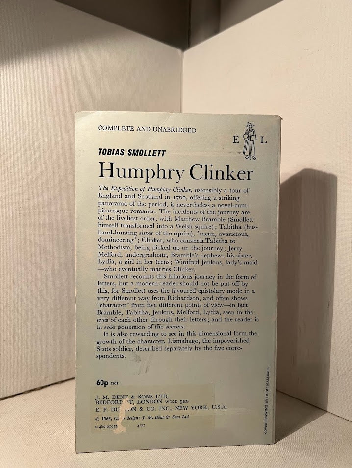 Humphry Clinker by Tobias Smollett