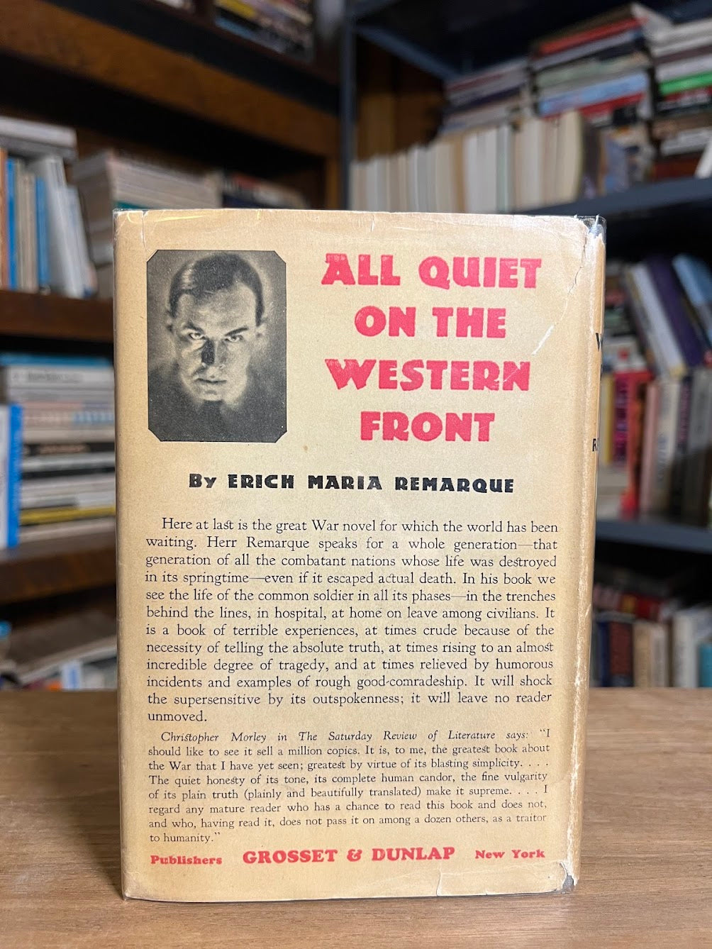 All Quiet on the Western Front by Erich Maria Remarque