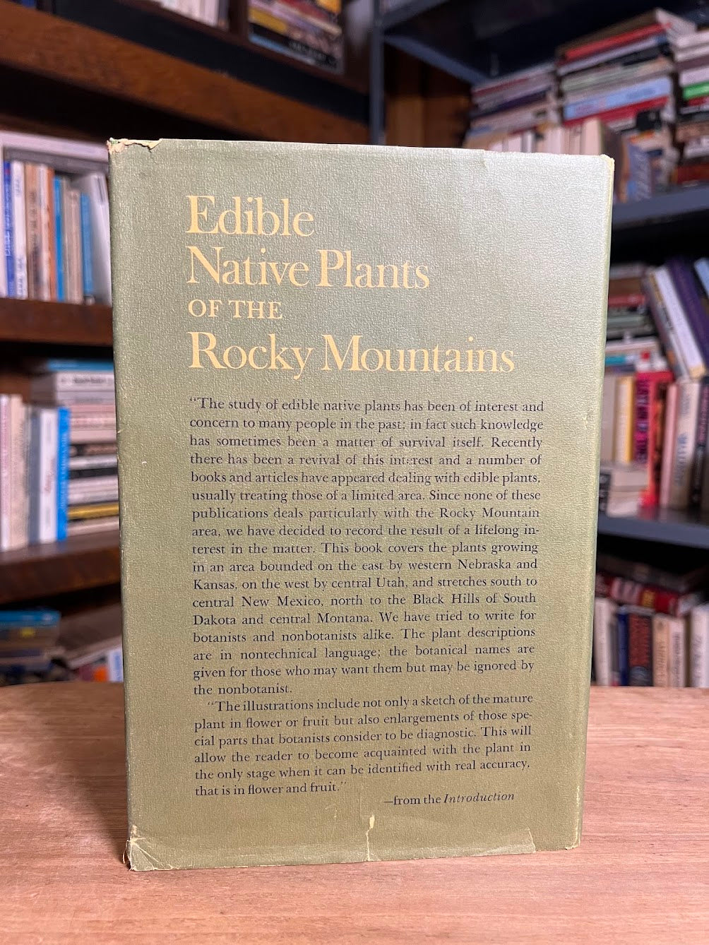 Edible Native Plants of the Rocky Mountains by H.D. Harrington