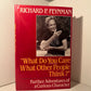 What Do You Care What Other People Think? by Richard Feynman
