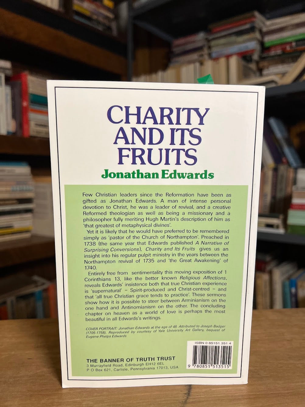 Charity and Its Fruits by Jonathan Edwards