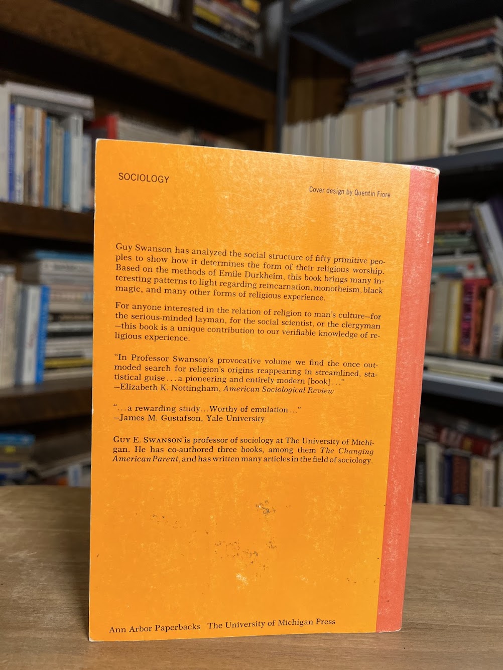 The Birth of the Gods - The Origin of Primitive Beliefs by Guy E. Swanson