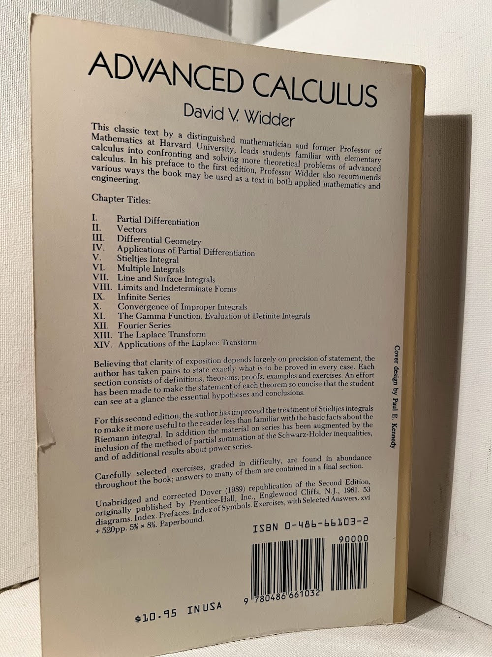 Advanced Calculus by David V. Widder