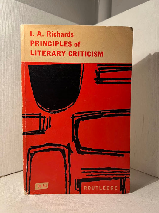 Principles of Literary Criticism by I.A. Richards