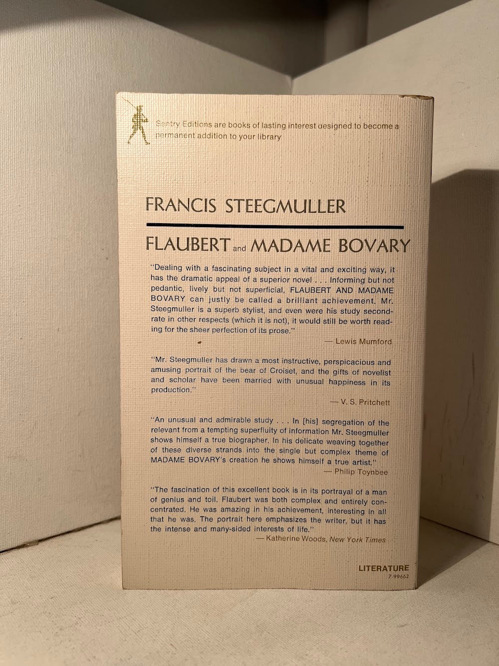 Flaubert and Madame Bovary by Francis Steegmuller