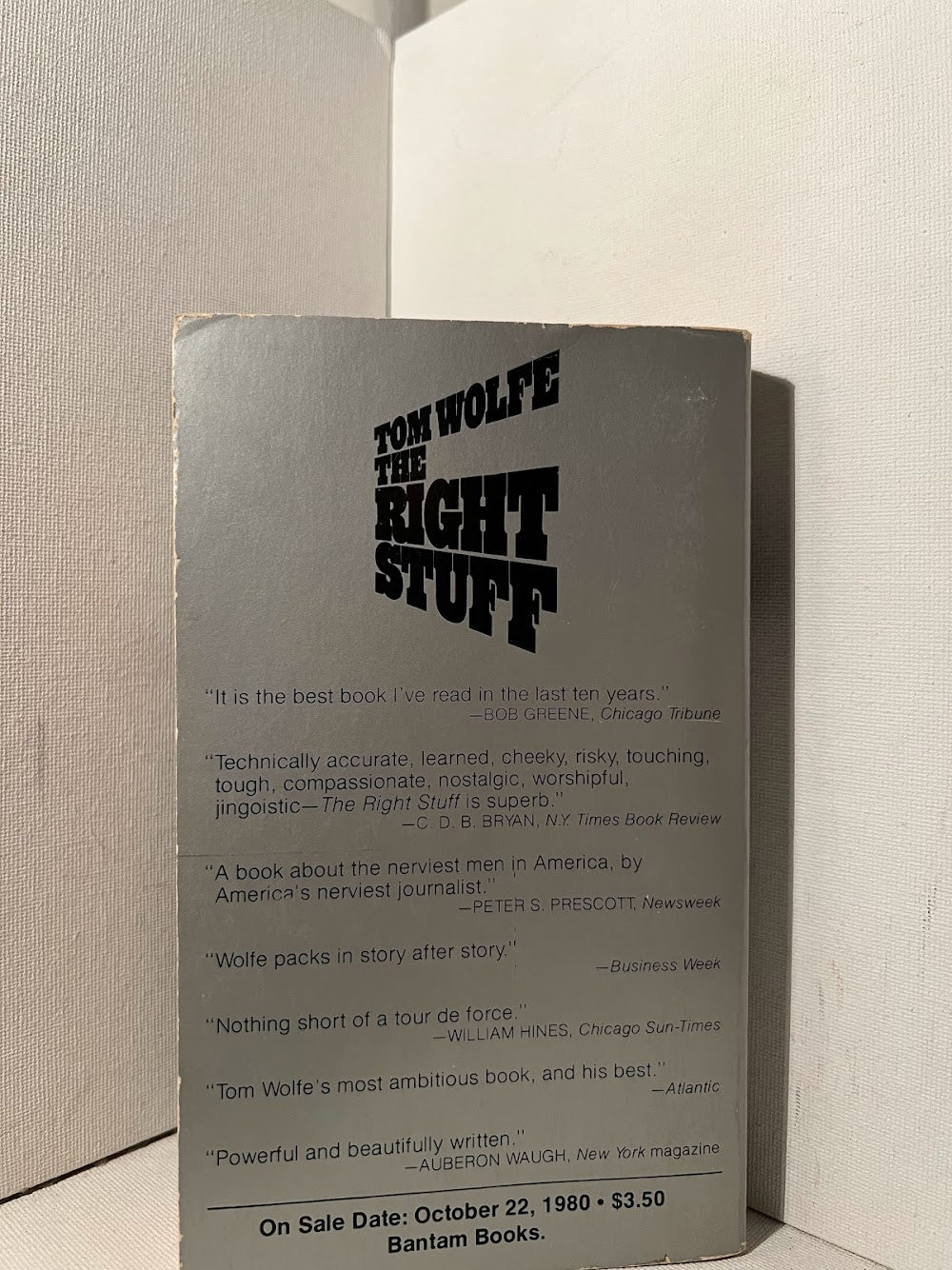 The Right Stuff by Tom Wolfe