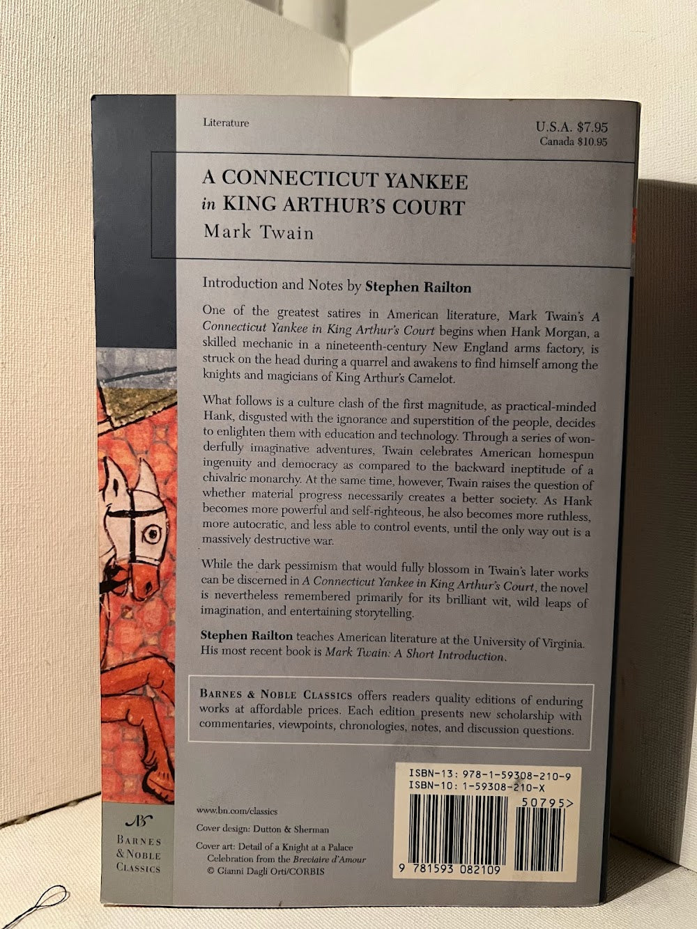 A Connecticut Yankee in King Arthur's Court by Mark Twain