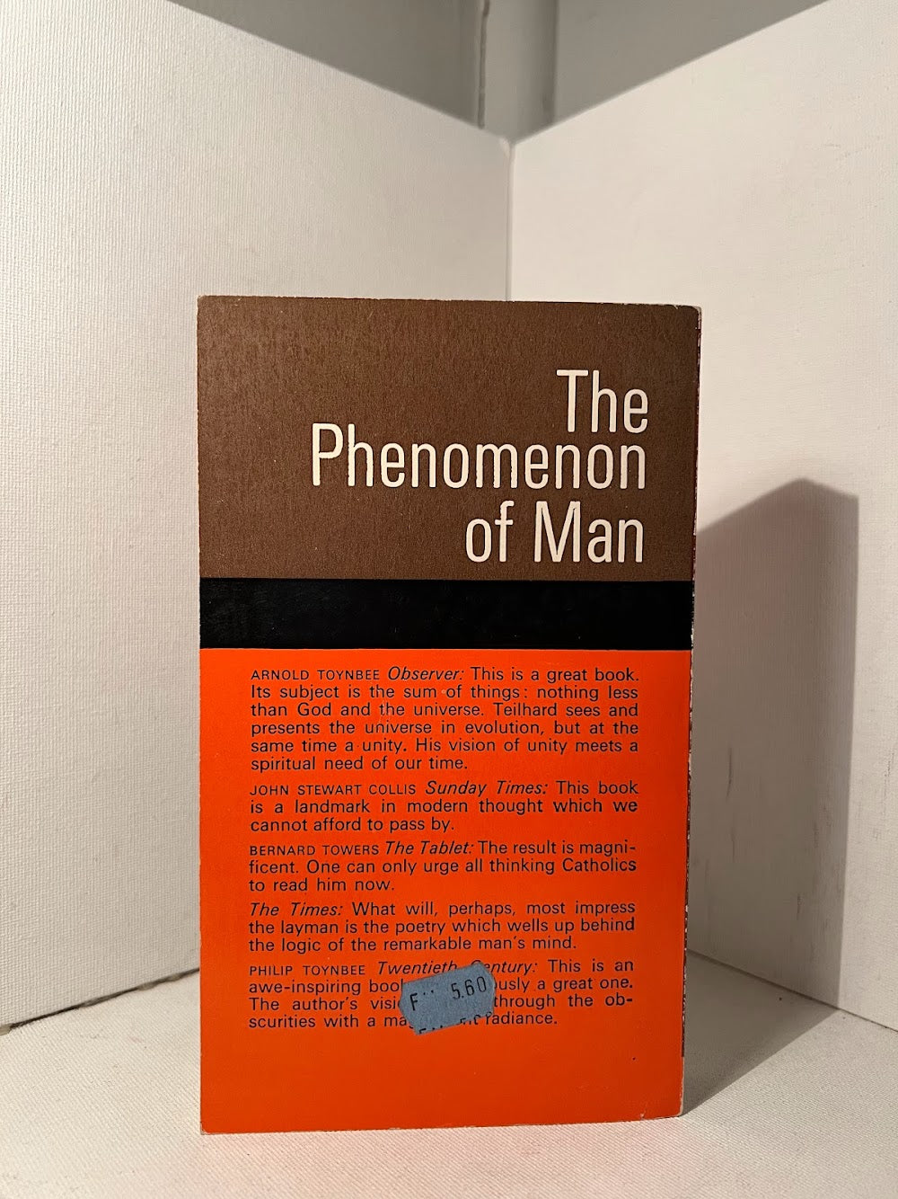 The Phenomenon of Man by Pierre Teilhard de Chardin