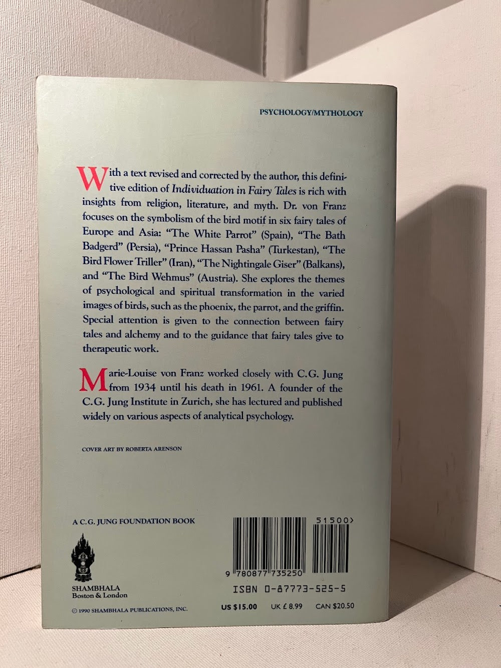 Individuation in Fairy Tales by Marie Louise von Franz