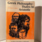 Greek Philosophy: Thales to Aristotle edited by Reginald E. Allen