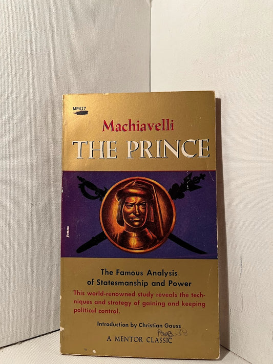 The Prince by Niccolo Machiavelli