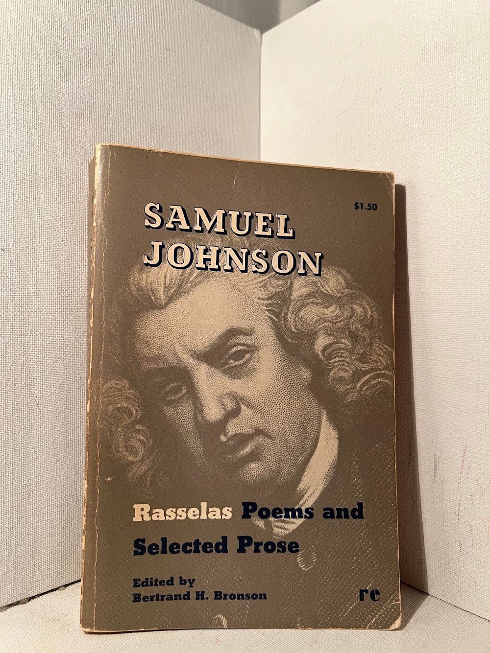 Rasselas Poems and Selected Prose by Samuel Johnson