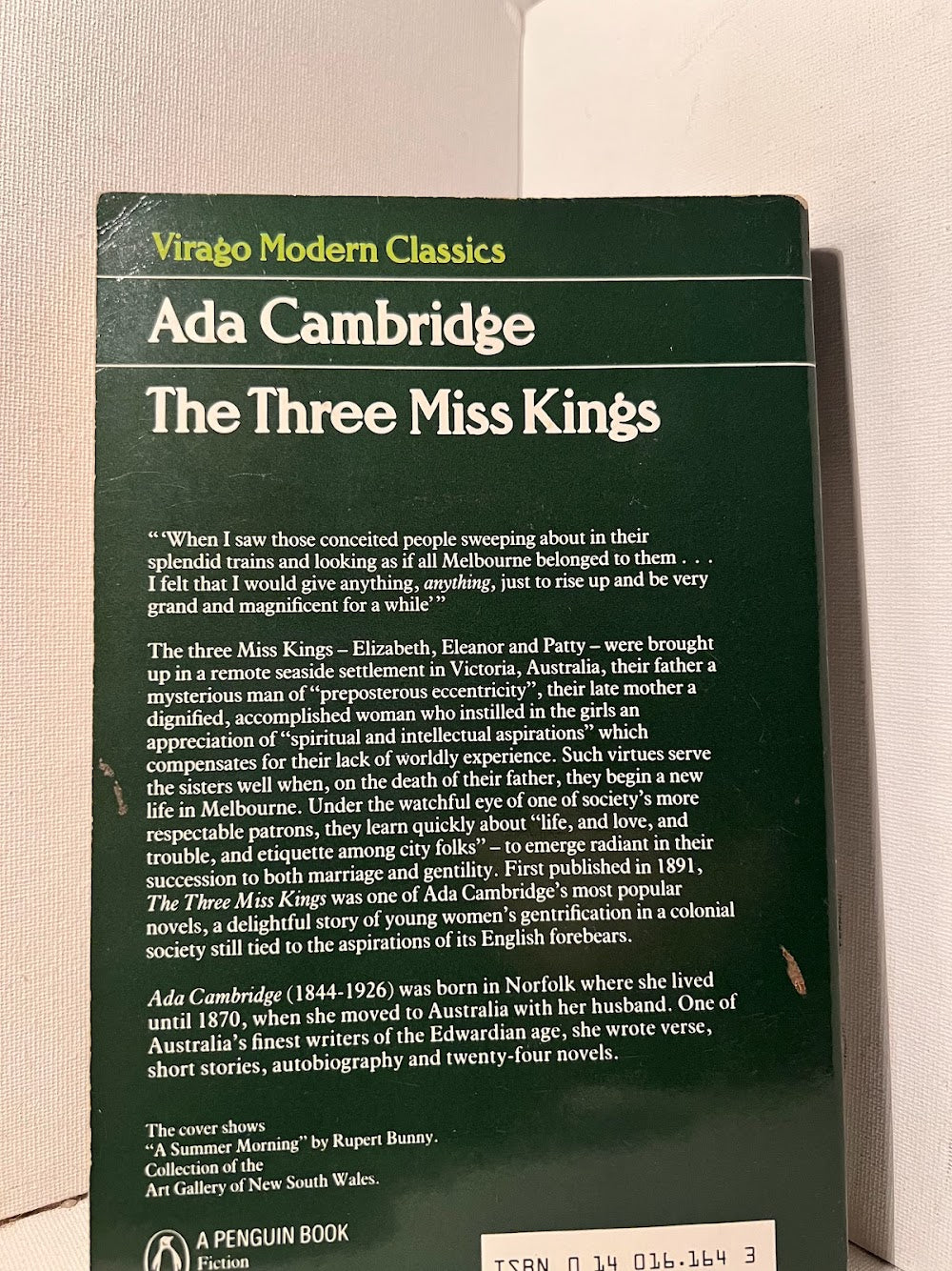 The Three Miss Kings by Ada Cambridge